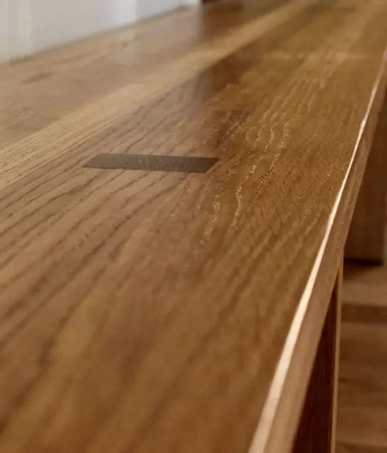 Solid Oak Bench